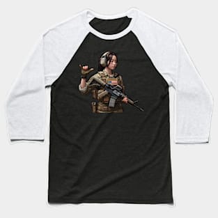 Tactical Girl Baseball T-Shirt